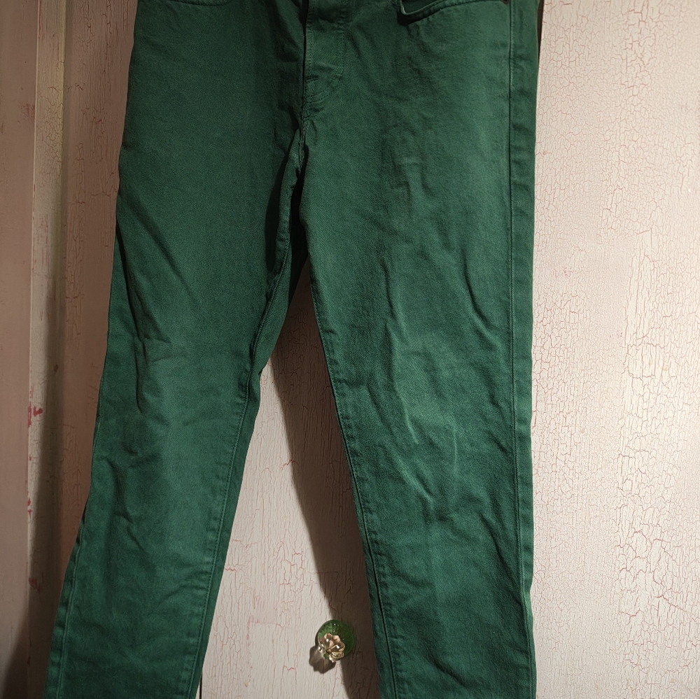 Abercrombie & Fitch Man's Emerald straight Jeans